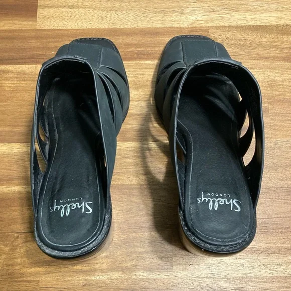 *SOLD* Shellys London Leather Mules - Picture 4 of 6